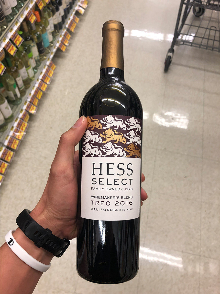 hessselecttreo赫斯特雷奥混酿美国加州原瓶进口干红静态葡萄酒