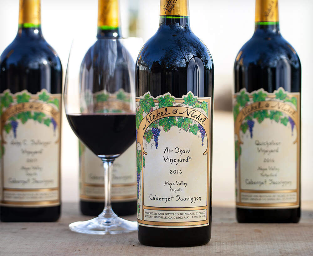 nickel赤霞美国加州纳帕napa原瓶进口红葡萄酒干红静态葡萄酒