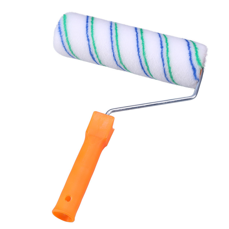 乳胶漆滚筒刷子无死角9寸短中细长毛油漆刷热熔涂料滚刷墙漆刷子