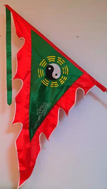 1.38米八卦旗/凤旗龙旗/龙凤旗/五色旗/道旗令旗/道教用品/太极旗