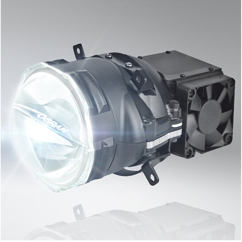 欧司朗魄晓者/plus led双光透镜套装汽车前大灯近光灯总成改装