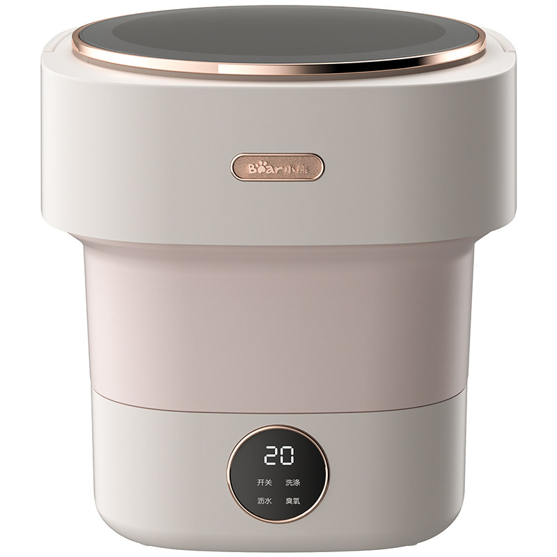 洗衣机小熊e5折叠迷你内衣内裤袜子神器小型超声波迷你清洗机