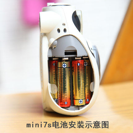 富士拍立得相机迷你mini7s电池全系列一次成像