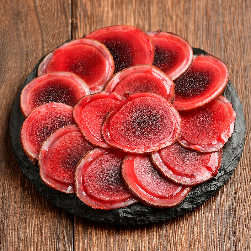 长白山新鲜鹿茸片头头茬吉林梅花梅花鹿鹿乡男性鹿茸片