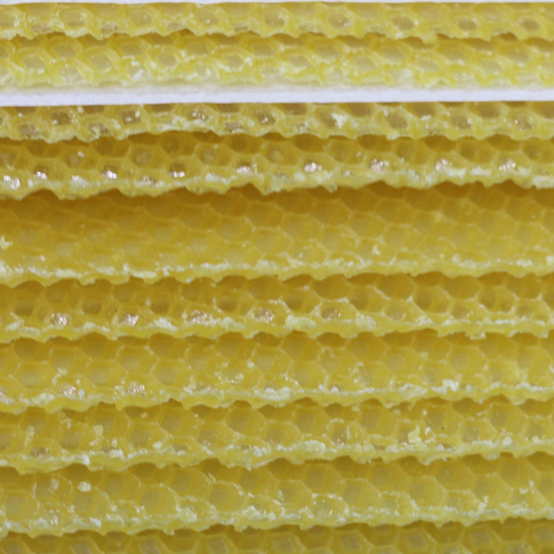 蜂蜡中蜂巢基巢础蜜蜂蜂巢框蜂箱养蜂工具皮巢脾巢皮深房巢基包邮