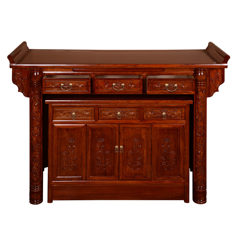 实木套柜大供桌佛柜佛桌家用神台佛台供台贡品桌贡桌祭台桌烧香桌