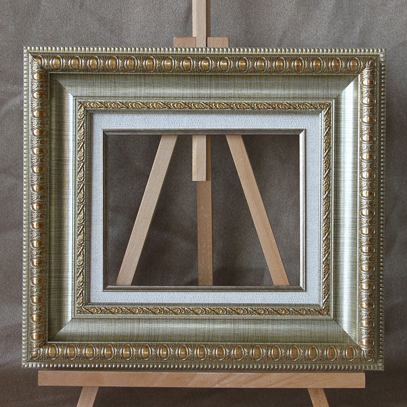 画框油画香槟金拉丝拉丝拼图框定定做镜框制作相框
