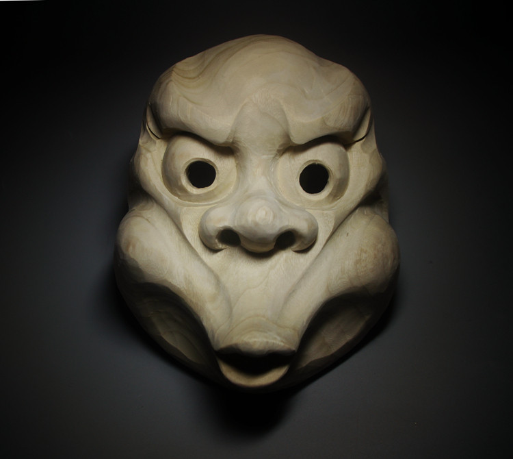 火男能面木雕木雕