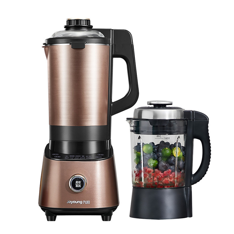 九阳yj08低音真空破壁料理机家用全自动多功能豆浆破壁机