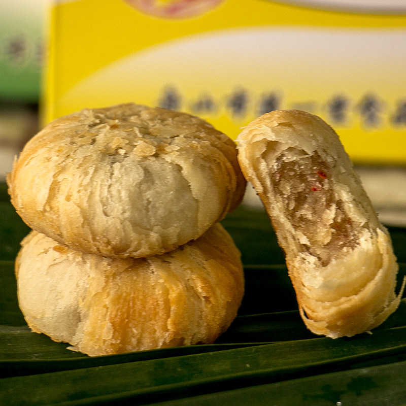 普陀山瑶莲观音浙江传统糕点纯素佛饼宁波点心传统中式糕点