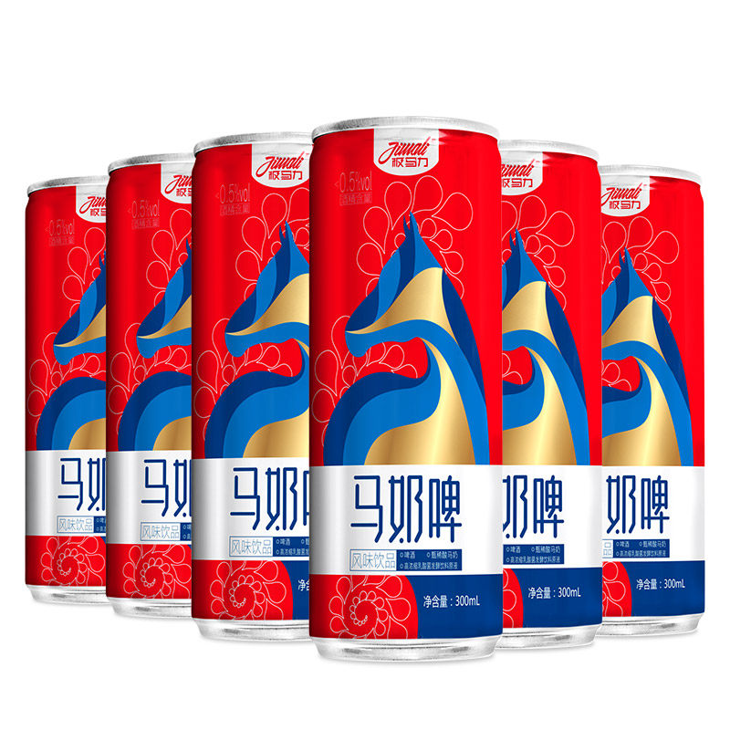 新品中蕴马牌新马力马奶乳酸菌饮料酸马奶酒300ml含乳饮料