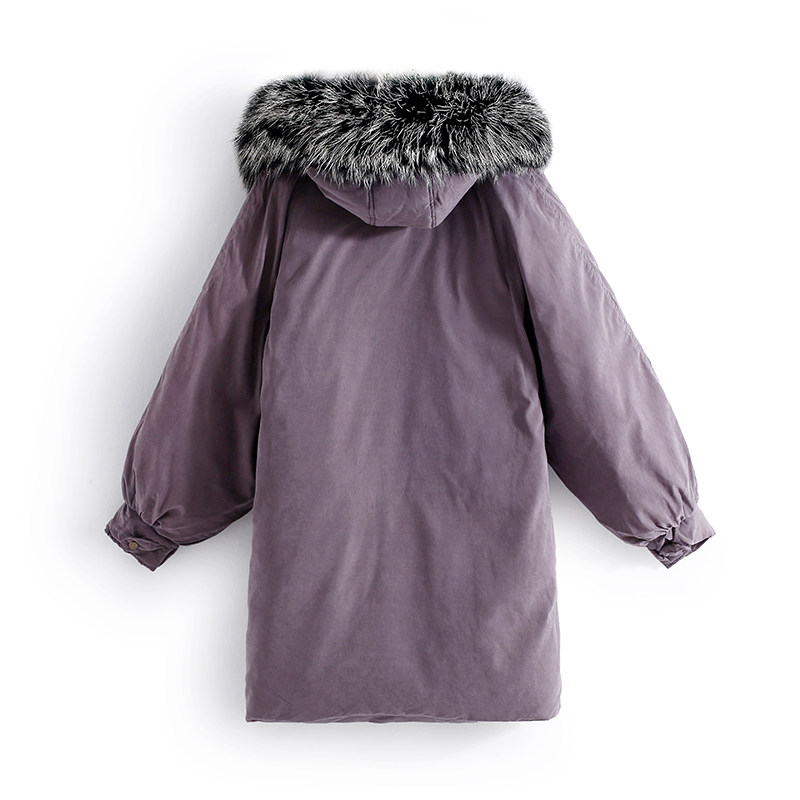 大毛冬新清仓品牌女装羽绒服毛领高端鸭绒白鸭绒强货羽绒服