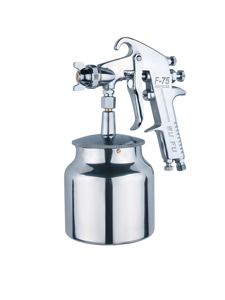 五福雾化乳胶涂料喷壶油漆木器家具气动高雾化喷枪