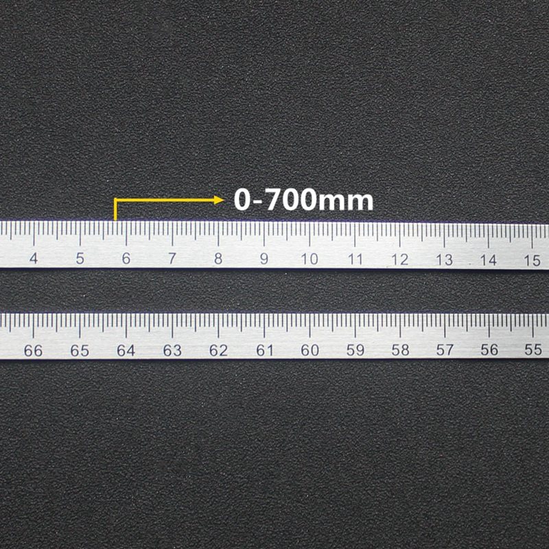 计量标尺刻度尺0-200mm耐高温粘性尺子长度简约方便标尺