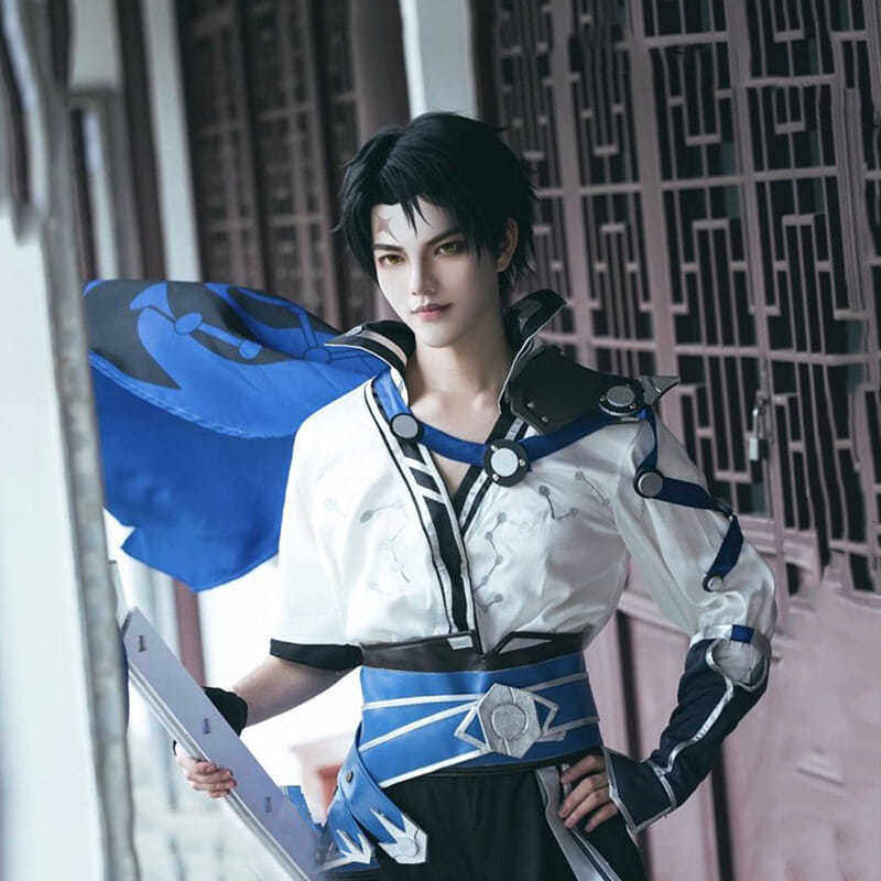 王者荣耀东方曜cos服装全套武士衣服动漫古风cosplay配件