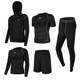 Gym sports suit men's breathable quick-drying clothes running clothes night running morning running basketball training clothes autumn winter summer Gym sports suit men's breathable quick-drying clothes running clothes night running morning running basketball training clothes autumn winter summer