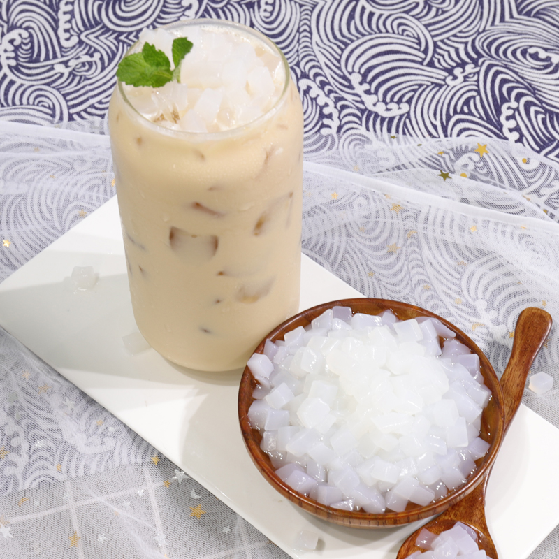 椰果奶茶太湖太湖美美林原味珍珠专用果肉2.5kg果冻