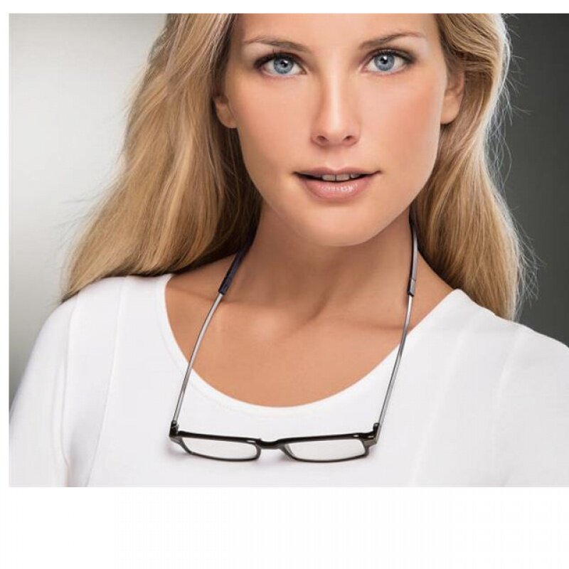 可挂在脖子上的老花镜折叠老花眼镜磁铁搭扣便携防疲劳挂脖老花镜