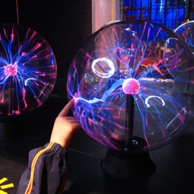 等离子静电闪电魔法辉光球电球感感应电光魔球其它灯具灯饰