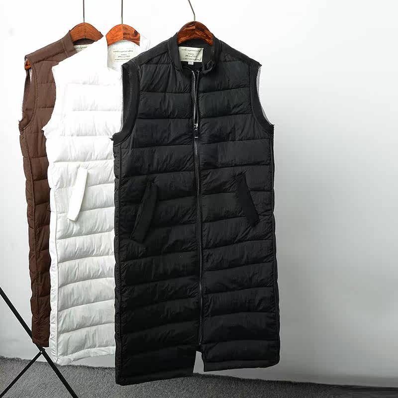 反季清仓秋冬中长款棉马甲女士韩版羽绒棉坎肩背心无袖棉衣外套潮