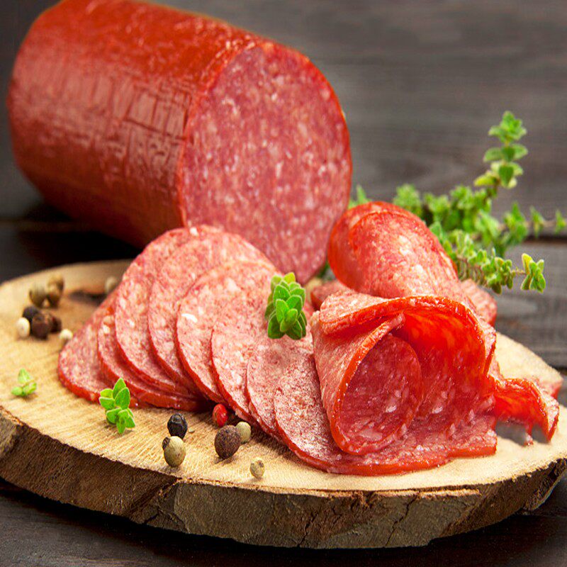 雨润贝贝罗尼萨拉拉米香肠整根800g意大利辣味香肠