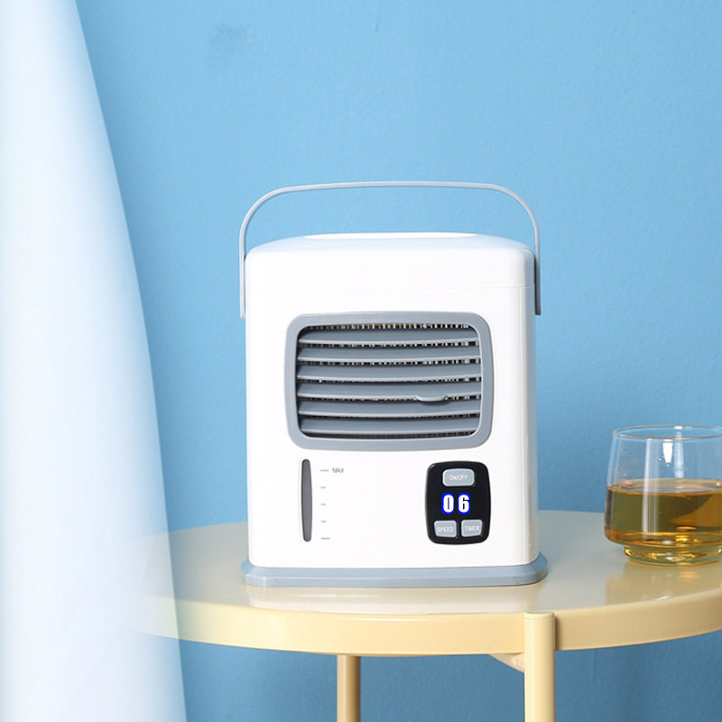 货车轿车电动车汽车车用车载制冷空调机独立静音迷你风扇