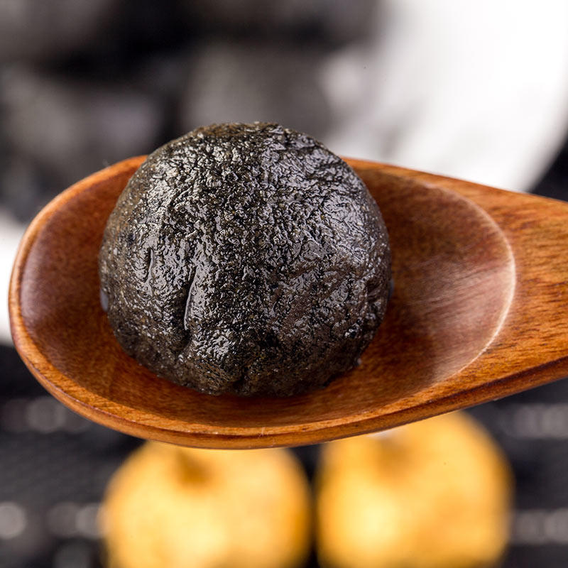 遁地蜀九蒸九晒黑芝麻丸九制芝麻丸源蜂蜜丸膏丸初球纯丸子手工女