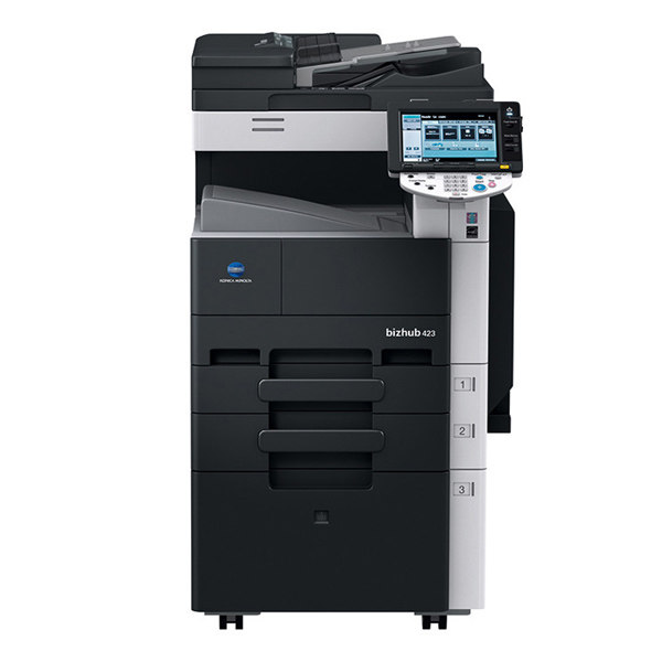 双皇冠柯美黑白bh363423287367数码立式a3打印激光机a3复印机