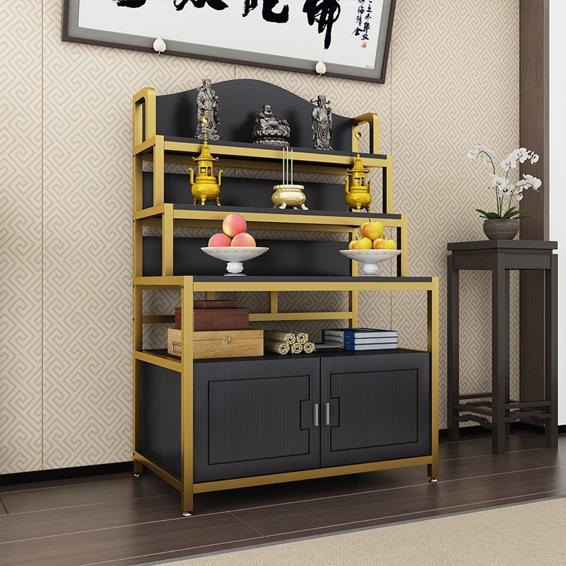 阶梯供桌迷你小佛台三层佛龛双层佛台佛堂柜子供桌