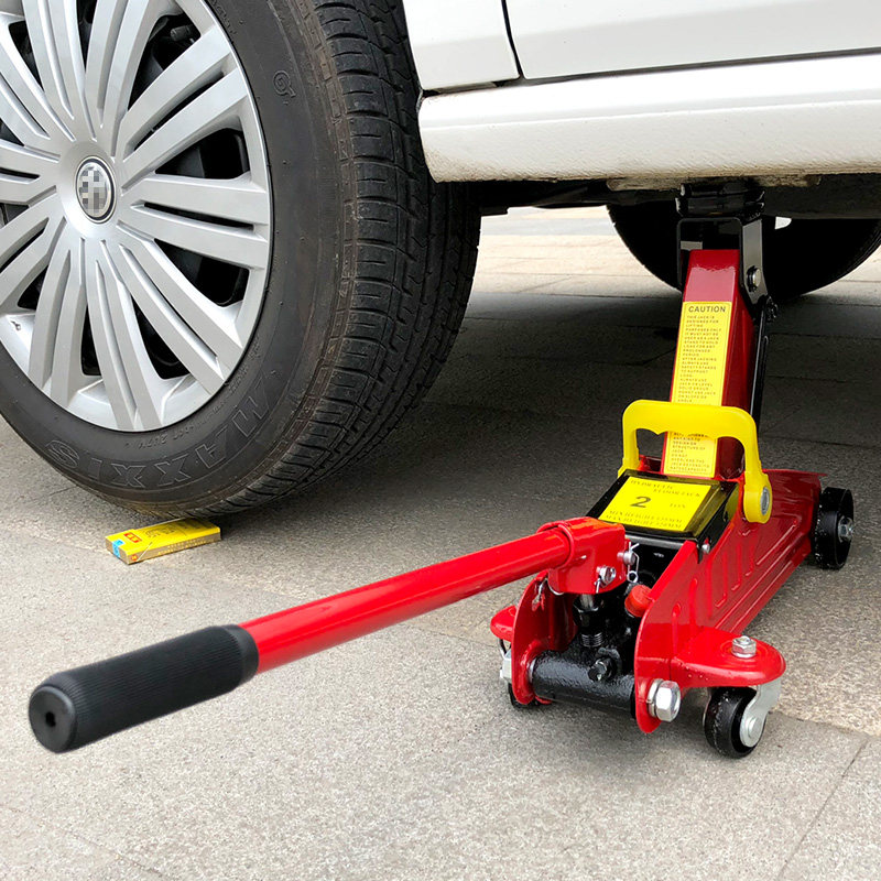 汽车千斤顶卧式小轿车用液压立式2t吨手摇越野千金顶车载换胎工具