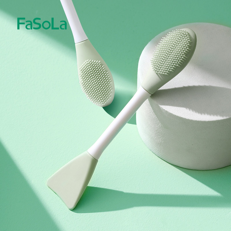面膜fasola硅胶刷头美容院脸部泥膜均匀涂抹化妆化妆