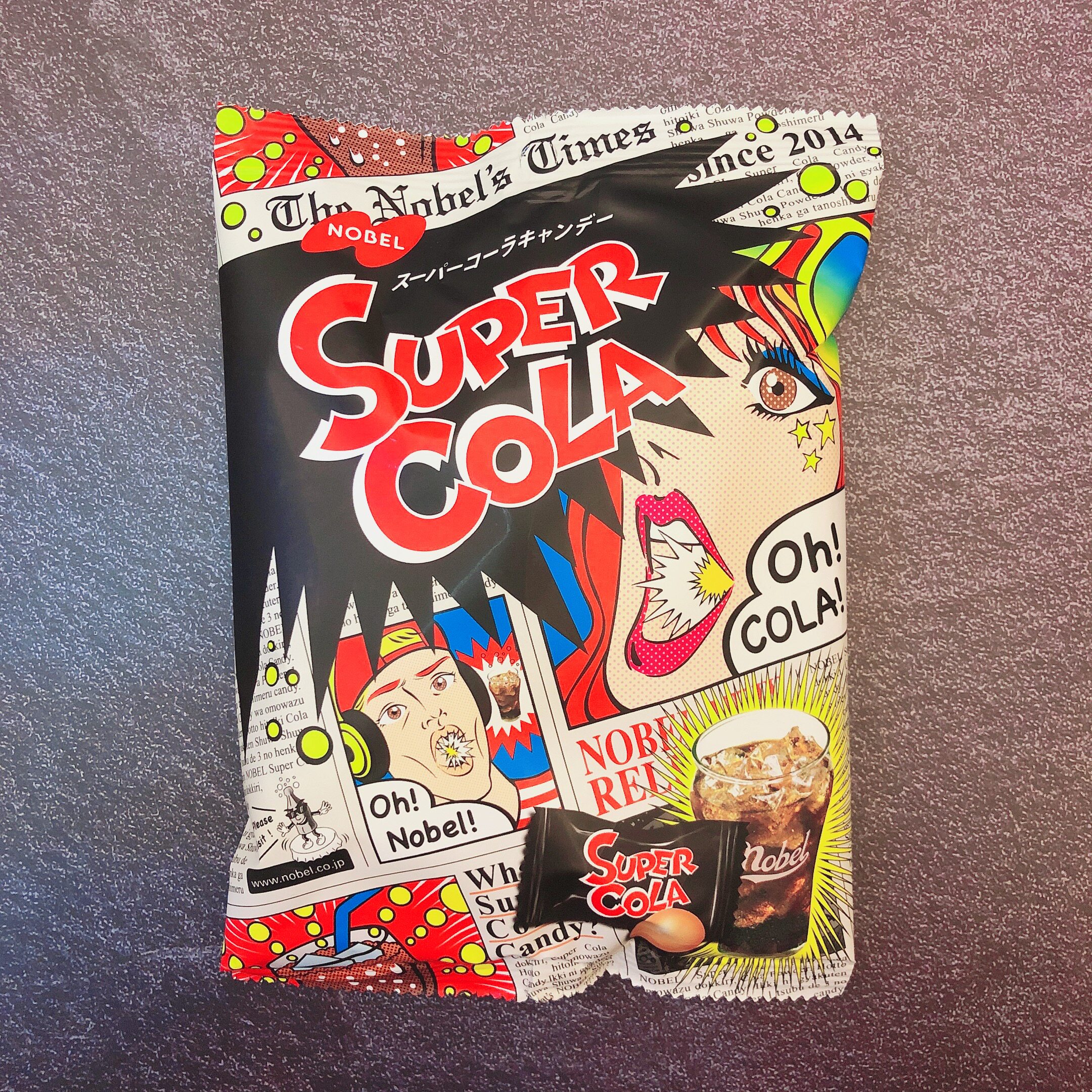 日本进口抖音网红零食诺贝尔nobel超酸尖叫superlemo柠檬糖果3种