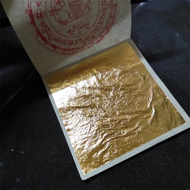 泰国国新曾西天象真品纯金箔纸装饰佛像镀金金箔