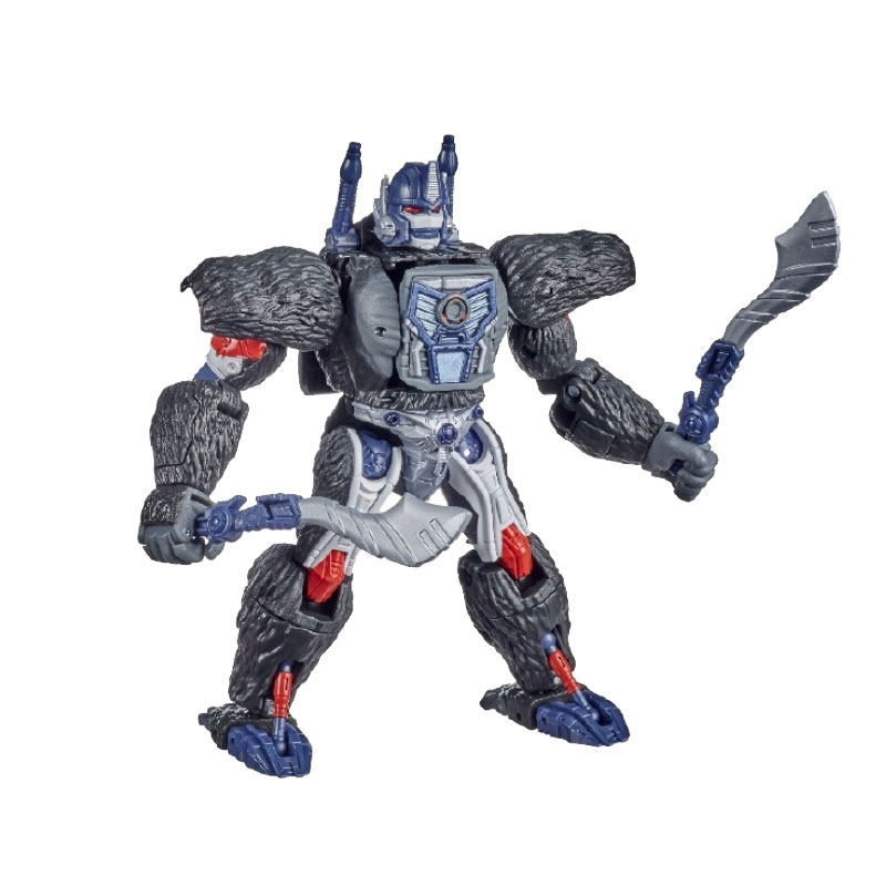 孩之宝变形金刚围城王国系列猩猩队长擎天柱狂飙现货变形金刚模型专区