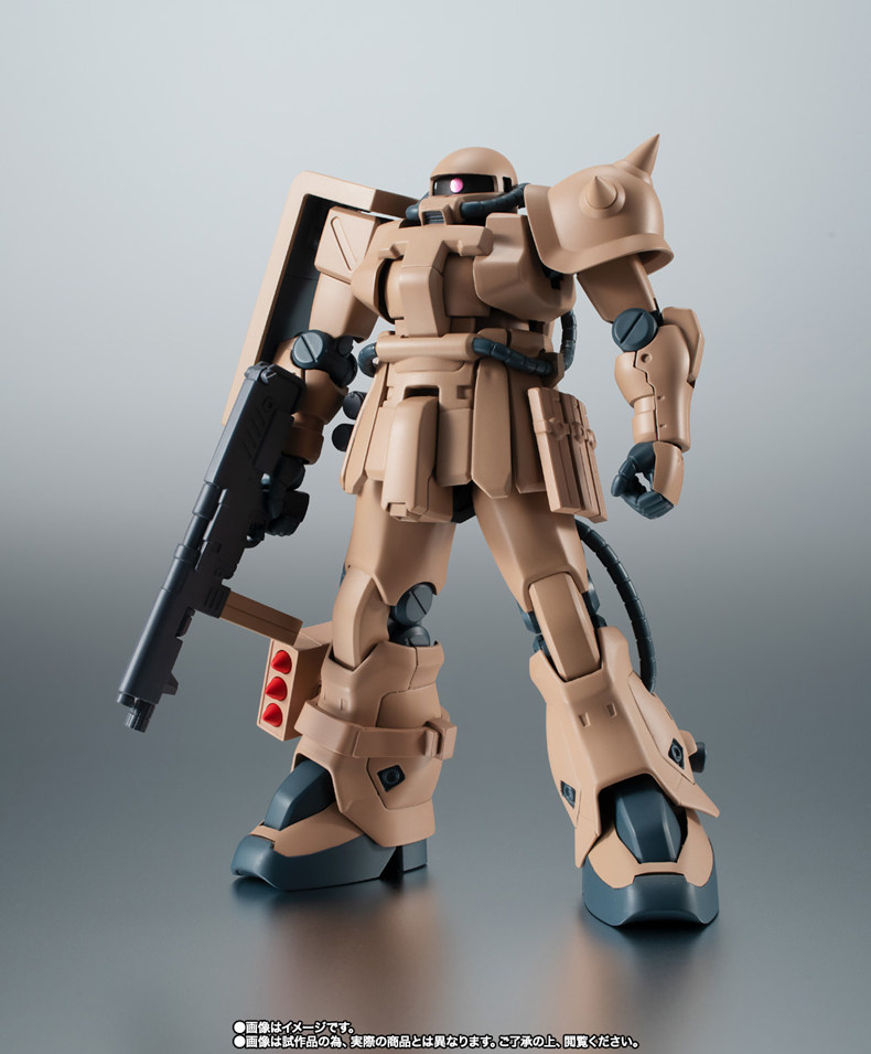 日版万代限定robot扎古f2金巴莱德基地样式高达模型专区