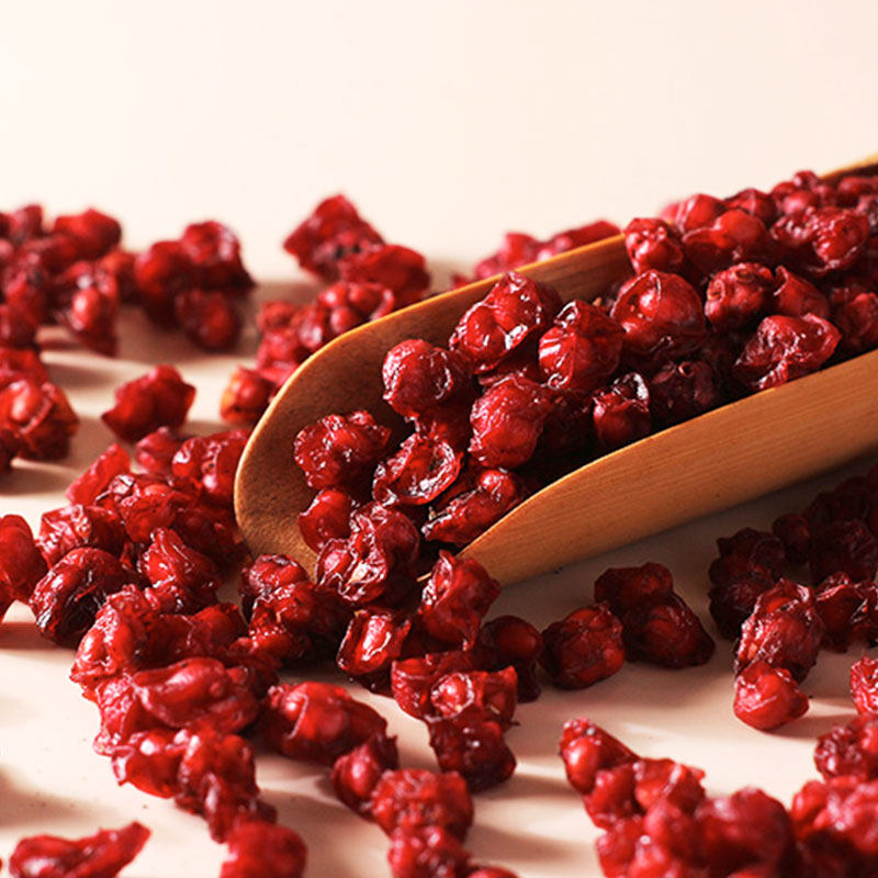 五味子长白山250g特级干油籽茶泡酒新鲜颗粒500g五味子