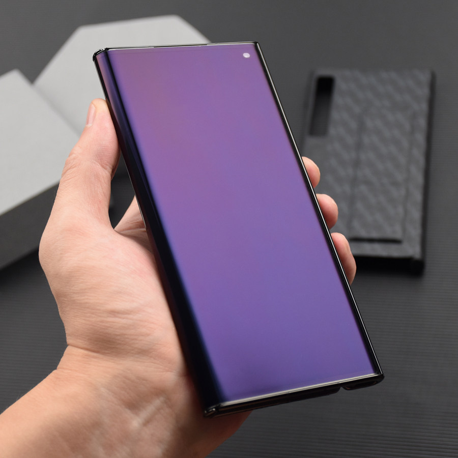 适用华为matexs2原装内膜贴屏超清软膜原厂紫光手机贴膜