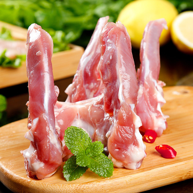 华英生鲜锁骨6斤冷冻新鲜冰冻生鸭肉酱材料鸭肉
