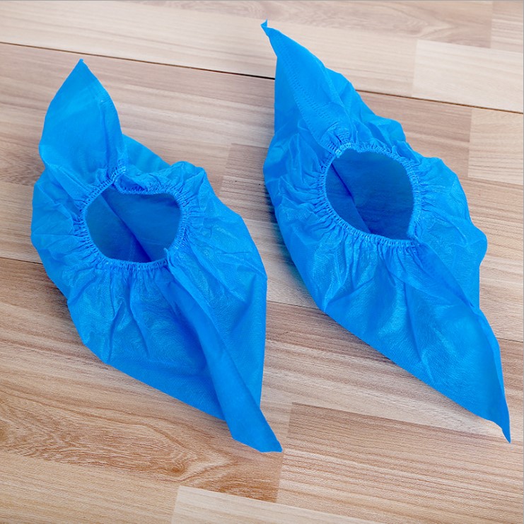 鞋套一次性无纺布耐磨防滑机房居家实验室加厚包邮鞋套