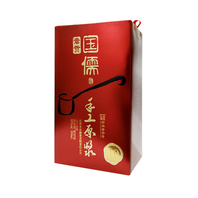 50度国儒手工原浆10年500ml章贡王江西白酒特产粮食酒馥合赣香型