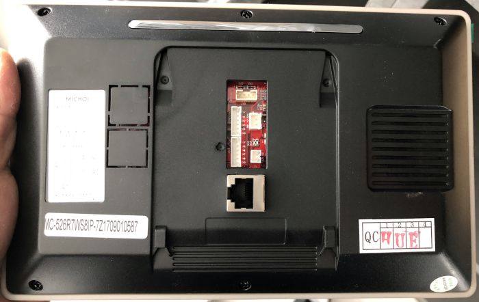michol麦驰可视楼宇对讲电话门铃门禁分机挂板挂架楼宇对讲设备