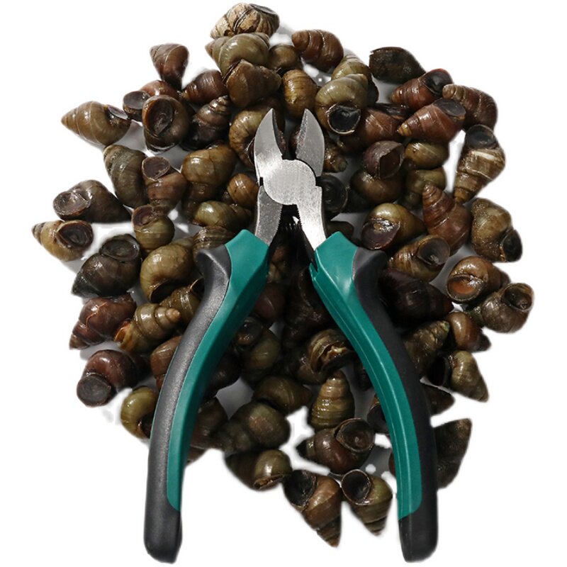 螺蛳工具家工具去尾尾刀石螺剪神器螺丝钳子剪尾斜嘴钳