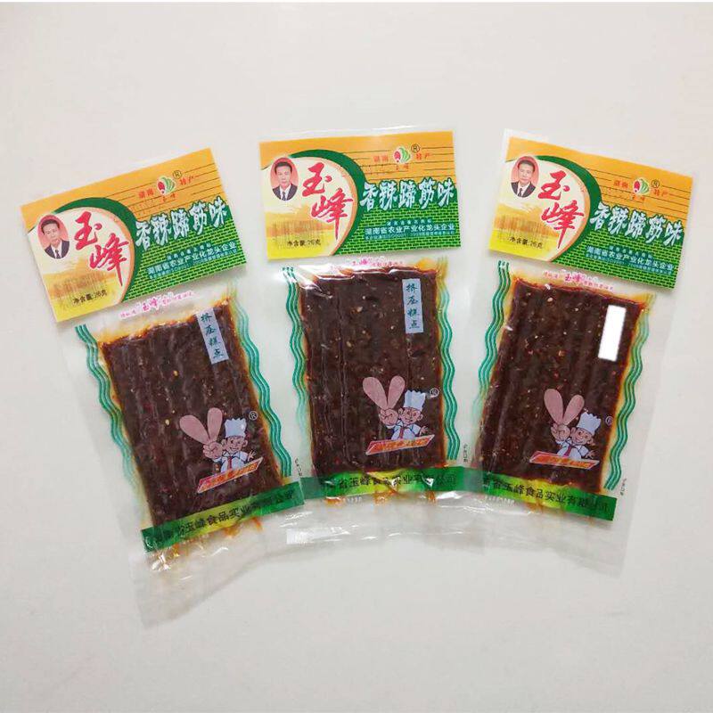 湖南特产香辣蹄筋辣条辣皮片休闲办公室面筋制品其它