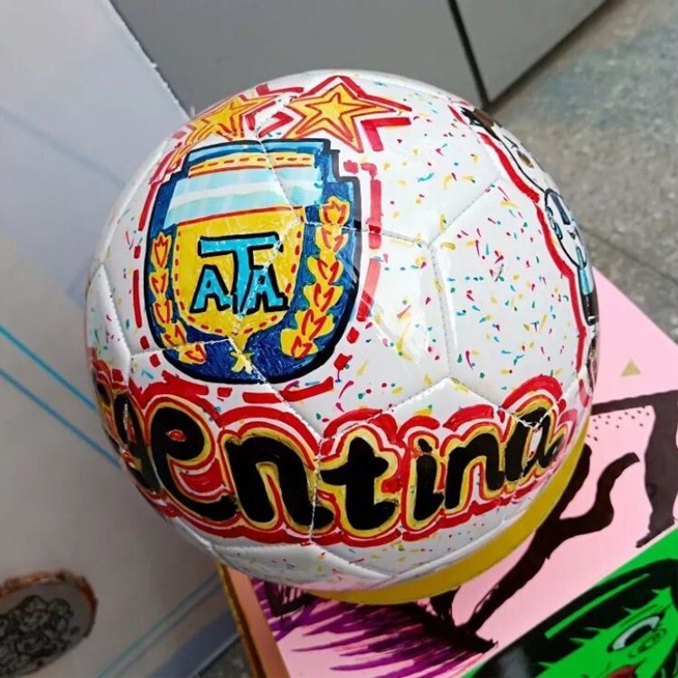 彩绘涂鸦diy学生儿童5号订制广告幼儿足球足球