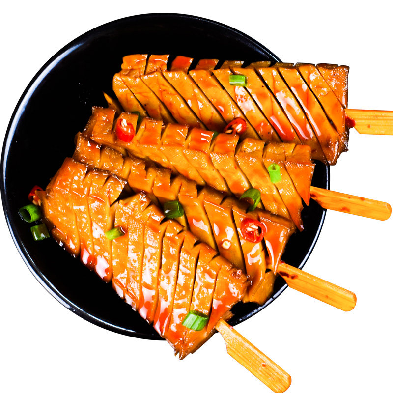 豆腐串豆干小零食辣味豆制品散装香辣豆腐干