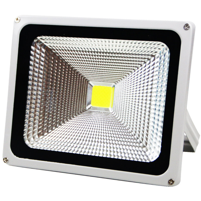 led投光灯户外探照 防水防爆广告室外照明超亮射灯庭院工厂房路灯