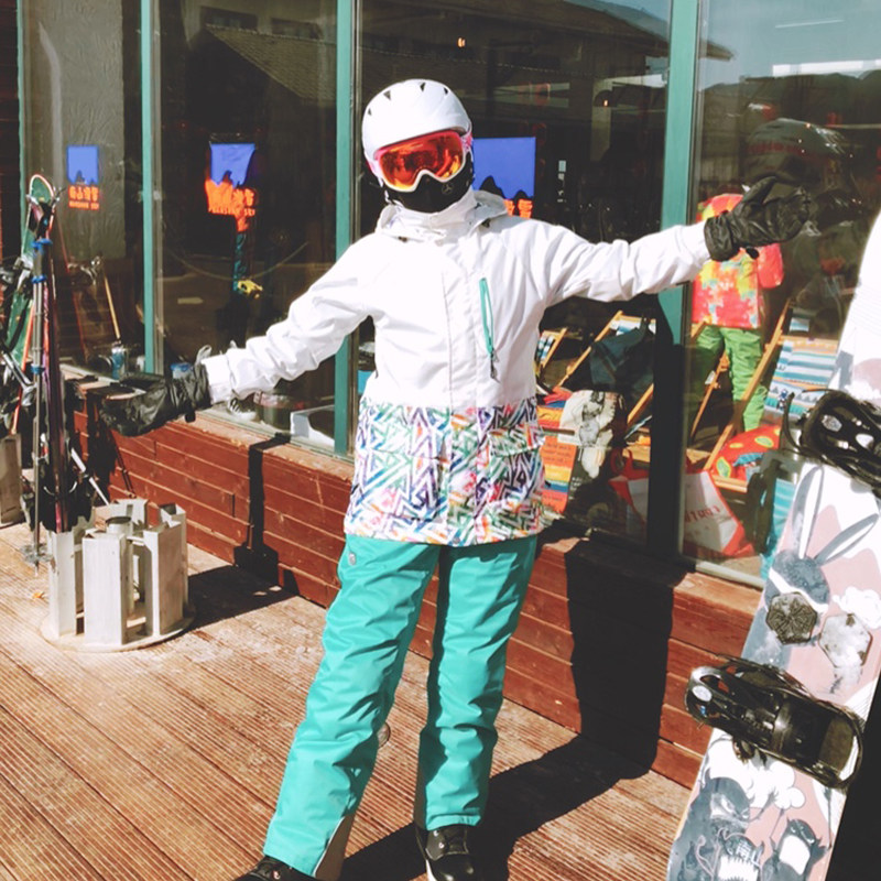 滑雪服套装日本单板双板保暖透气户外运动滑雪衣裤套装