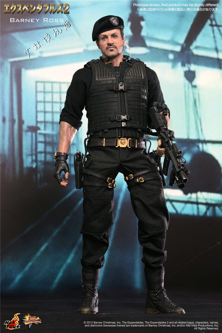 全新现货hottoyshtmms194敢死队史泰龙巴尼罗斯兵人专区