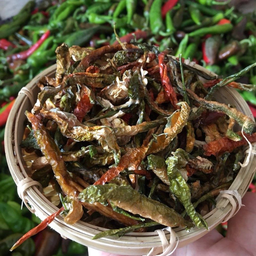 辣椒农家自晒本地干青皮红白皮500g脱水蔬菜