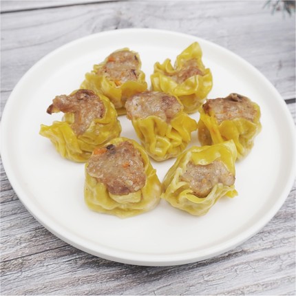 千年记广式早茶点心猪肉干蒸烧卖烧麦速冻半成品早餐速食早点500g - 